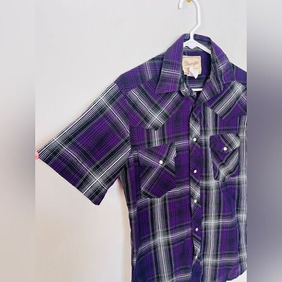 Wrangler | vintage pearl button western shirt - Picture 4 of 5